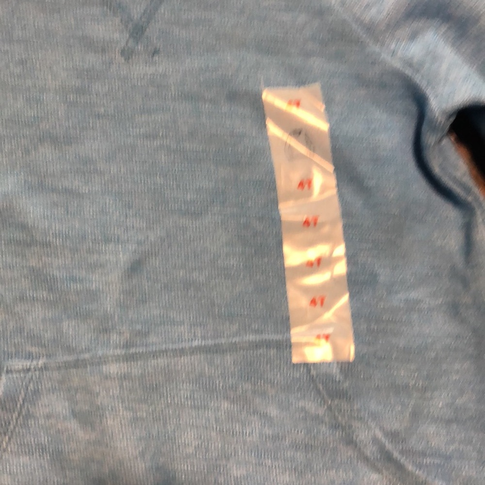 Old Navy sweatshirt blue 4T - Picture 4 of 9